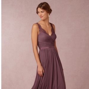 Bhldn fleur dress in antique orchid
